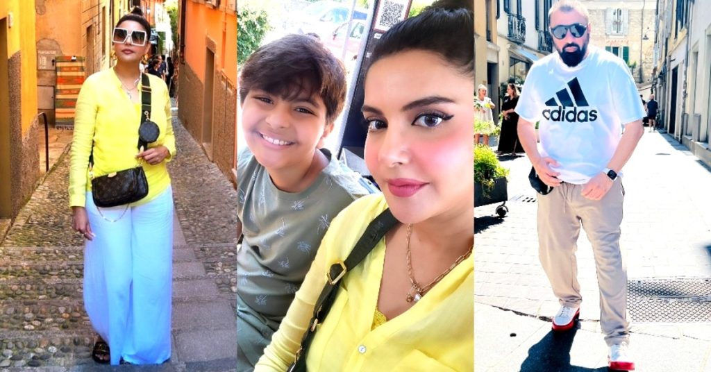 Nida Yasir & Yasir Nawaz Beautiful Pictures from Italy Vacation