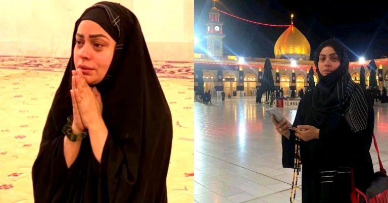 Sadia Imam Pictures from Karbala Iraq
