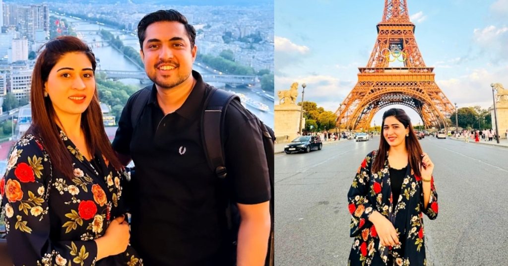 Aroosa Khan Shares Pictures From Eiffel Tower, Paris