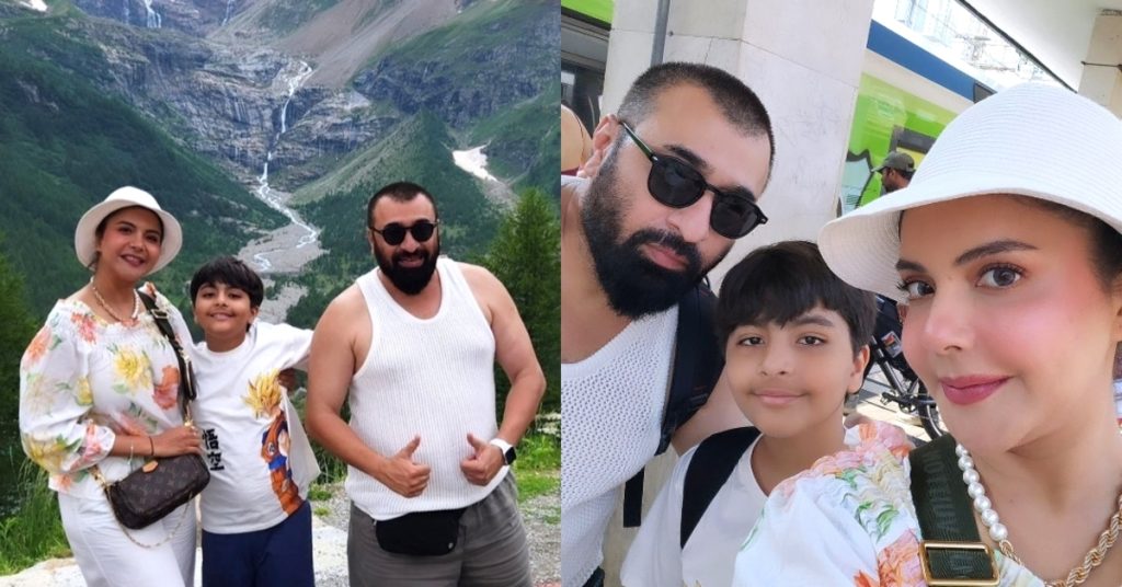 Nida Yasir & Yasir Nawaz's New Adorable Family Clicks from Switzerland