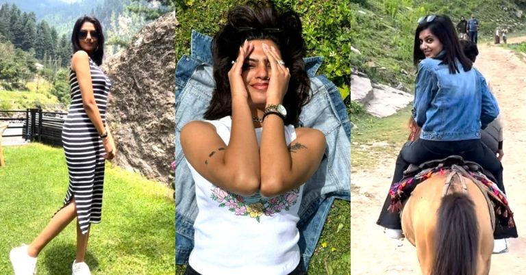 Hasrat Fame Janice Tessa Vacationing in Northern Pakistan
