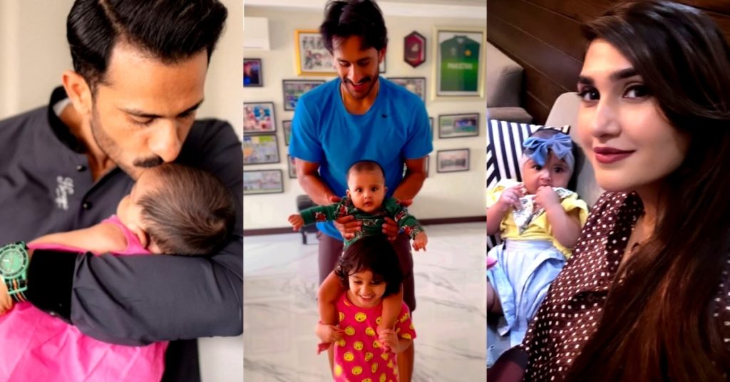 Hassan Ali's Adorable Family Pictures & Reel with Daughters