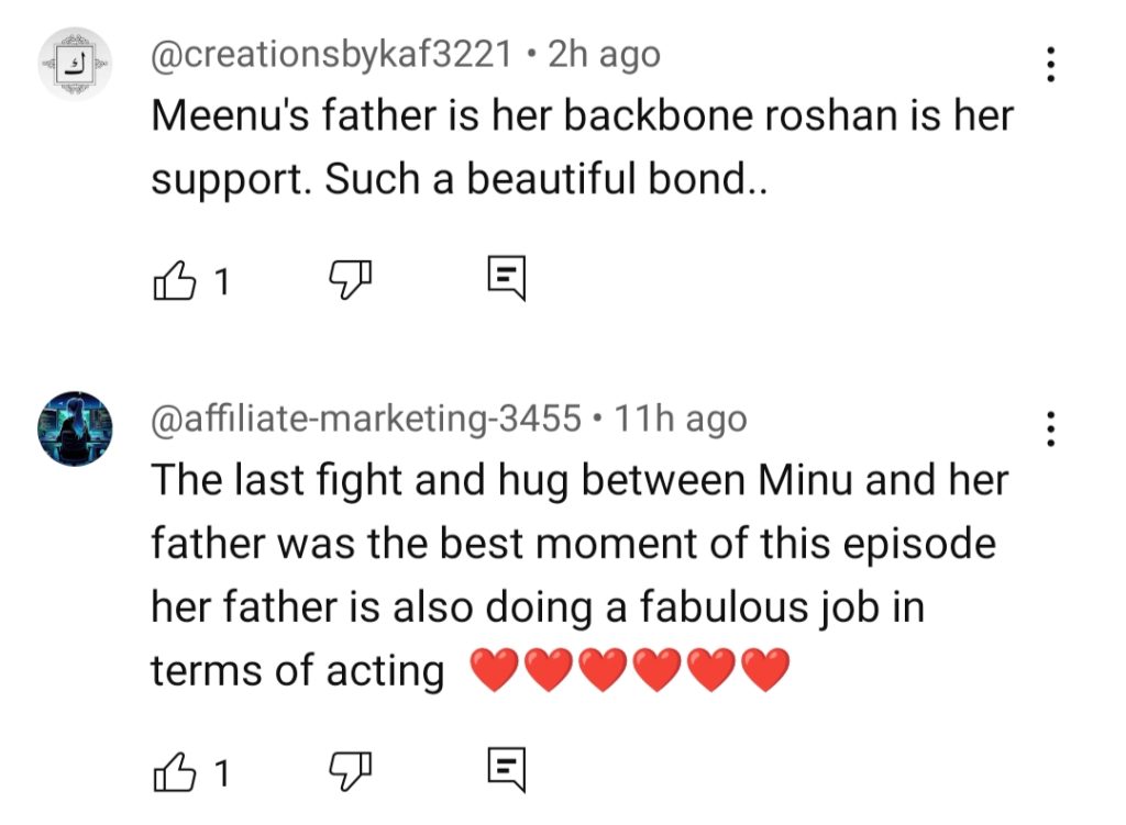 Zard Patton Ka Bunn Episode 12 - Meenu And Her Father's Beautiful Bond Gets Appreciation