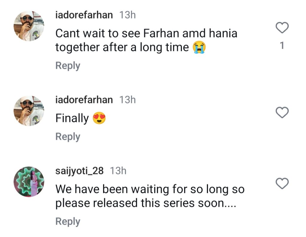 Farhan Saeed & Hania Aamir Upcoming Drama First Look