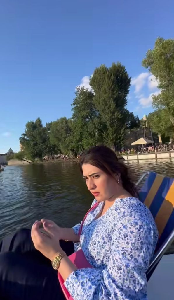 Aroosa Khan & Iqrar Ul Hassan New Pictures From their Europe Vacation