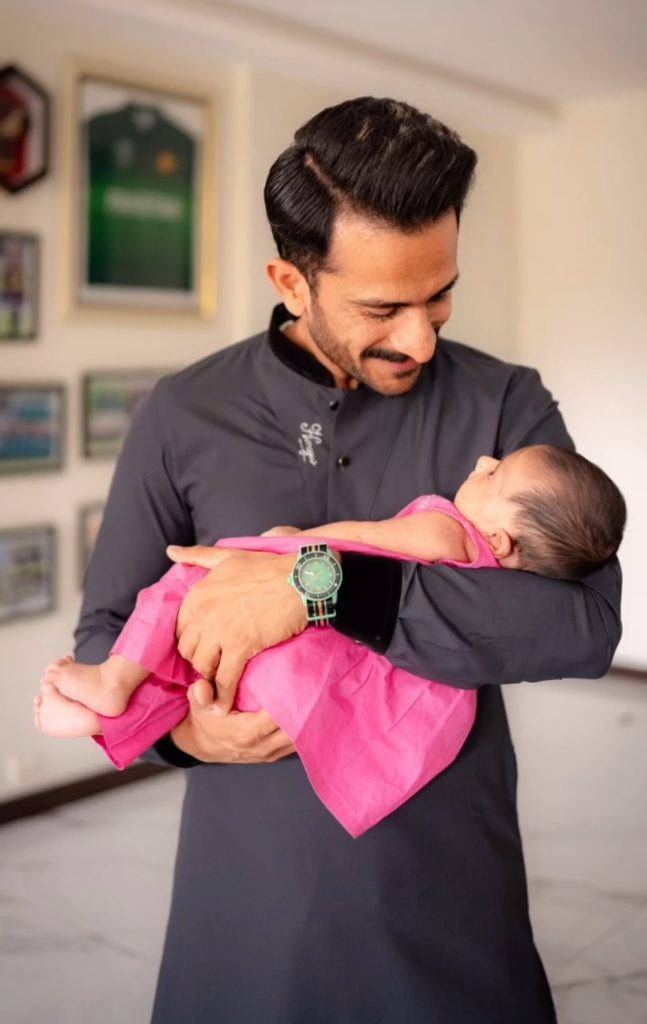 Hassan Ali's Adorable Family Pictures & Reel with Daughters