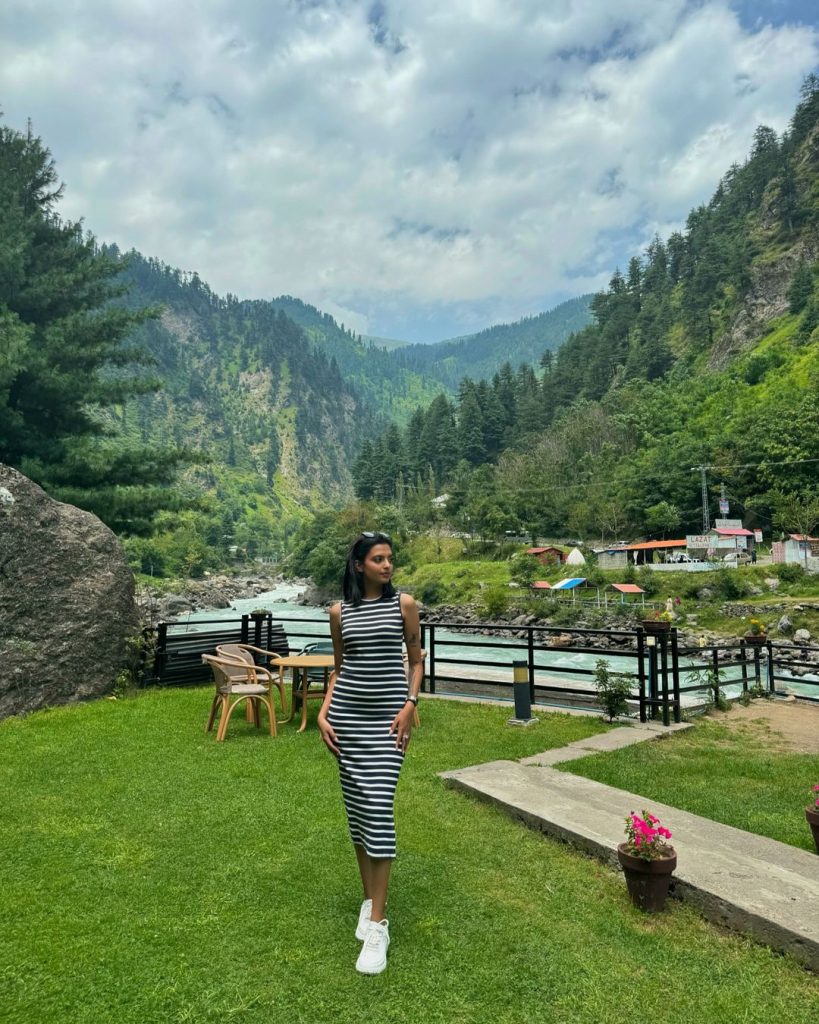 Hasrat Fame Janice Tessa Vacationing in Northern Pakistan