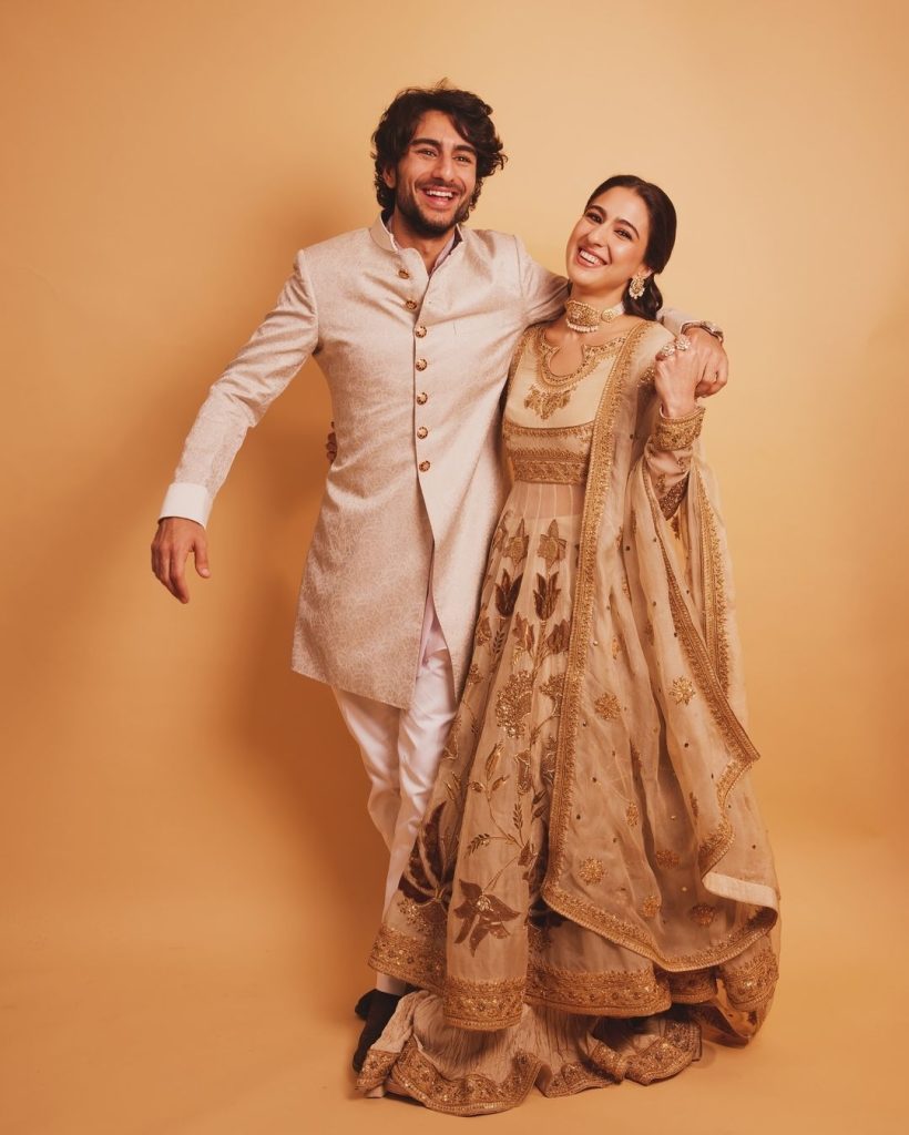 Indian Celebrities in Pakistani Designer Outfits at Anant Ambani Wedding