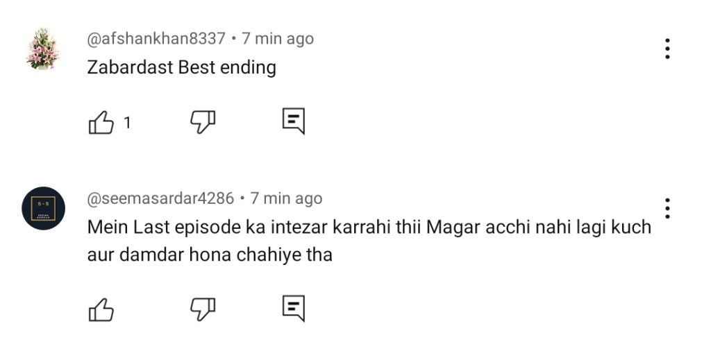 Khusbo Mein Basay Khat Last Episode Public Reaction
