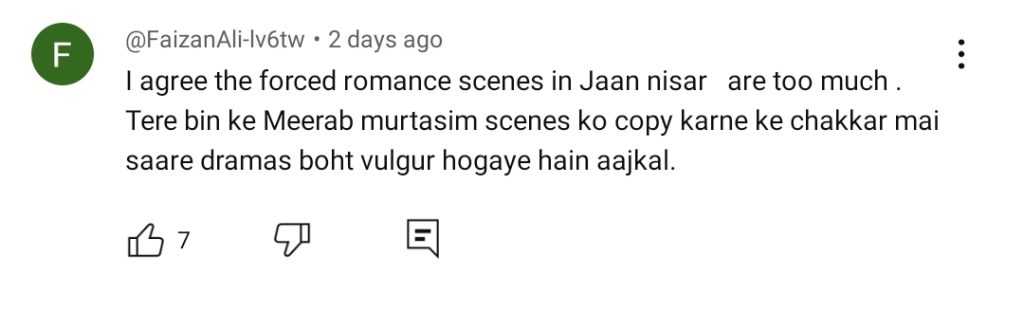 Jaan Nisar Intense Romance Scene Gets Public Disapproval