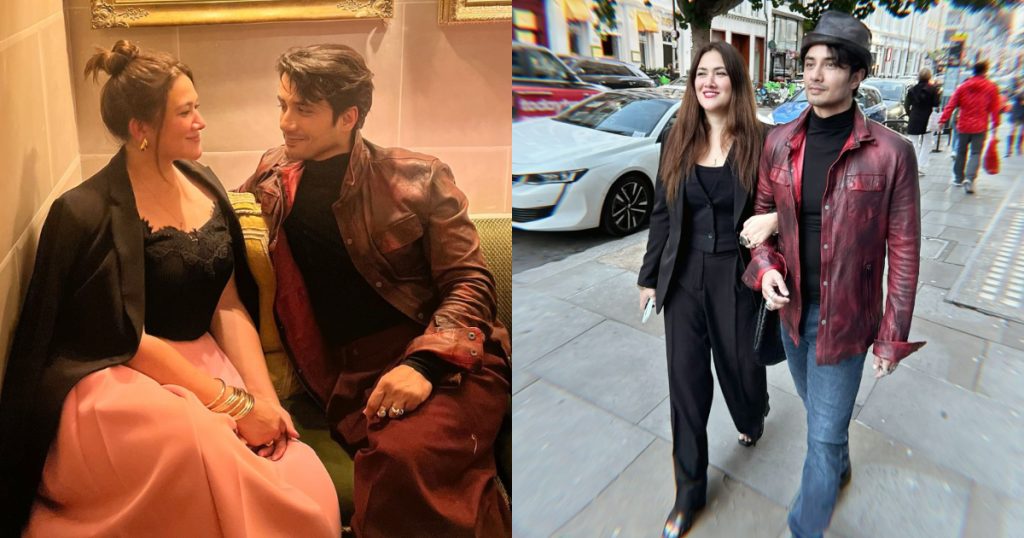 Ali Zafar & Ayesha Fazli Loved Up Pictures From London