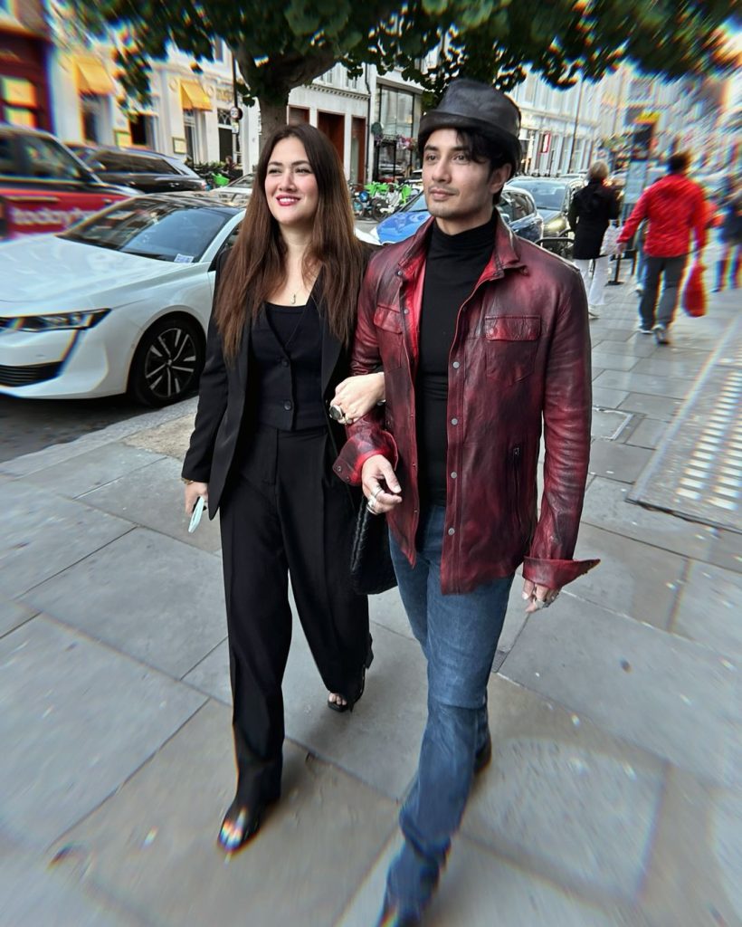 Ali Zafar & Ayesha Fazli Loved Up Pictures From London