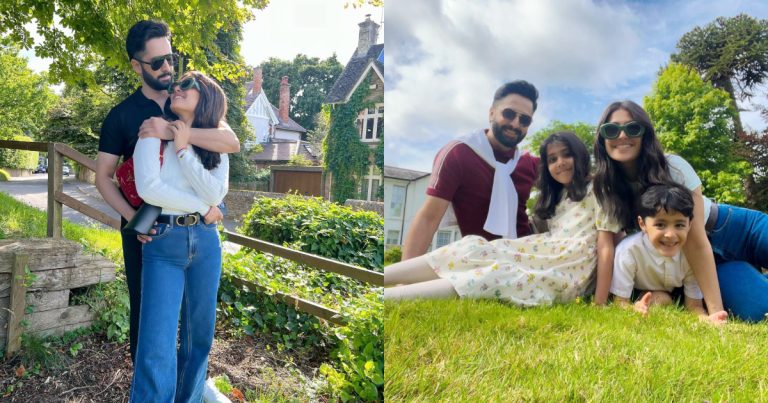 Ayeza Khan & Danish Taimoor Family Vacation In Oxford UK