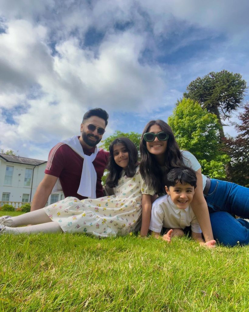 Ayeza Khan & Danish Taimoor Family Vacation In Oxford UK