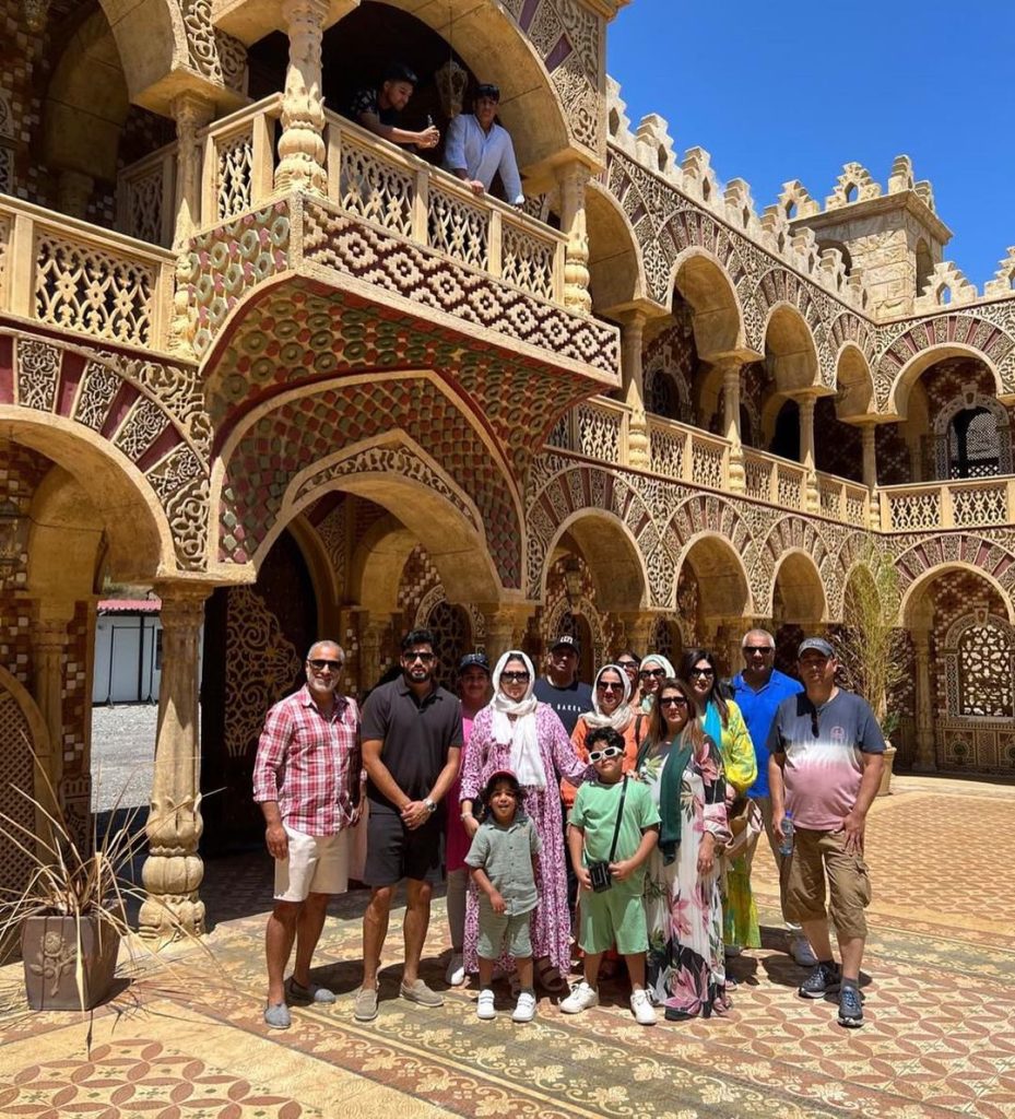 Cricketer Azhar Ali Visits Sets Of Salahuddin Ayyubi Series With Family ...