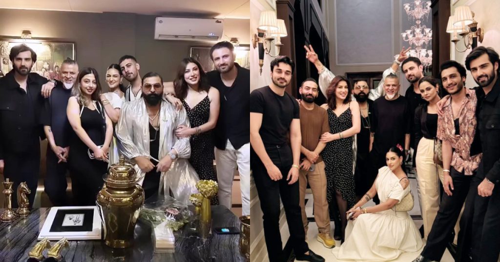 Pakistani Celebrities Spotted At An Intimate Dinner