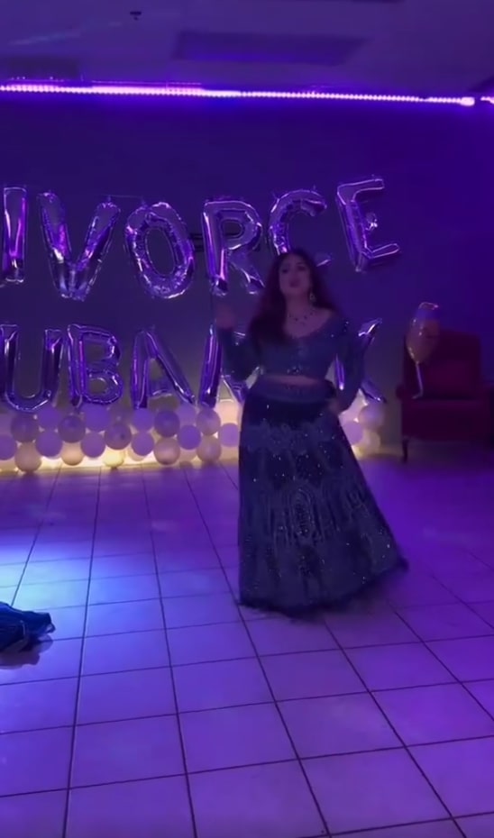 Girl Dancing At Her Divorce Party Sparks Debate