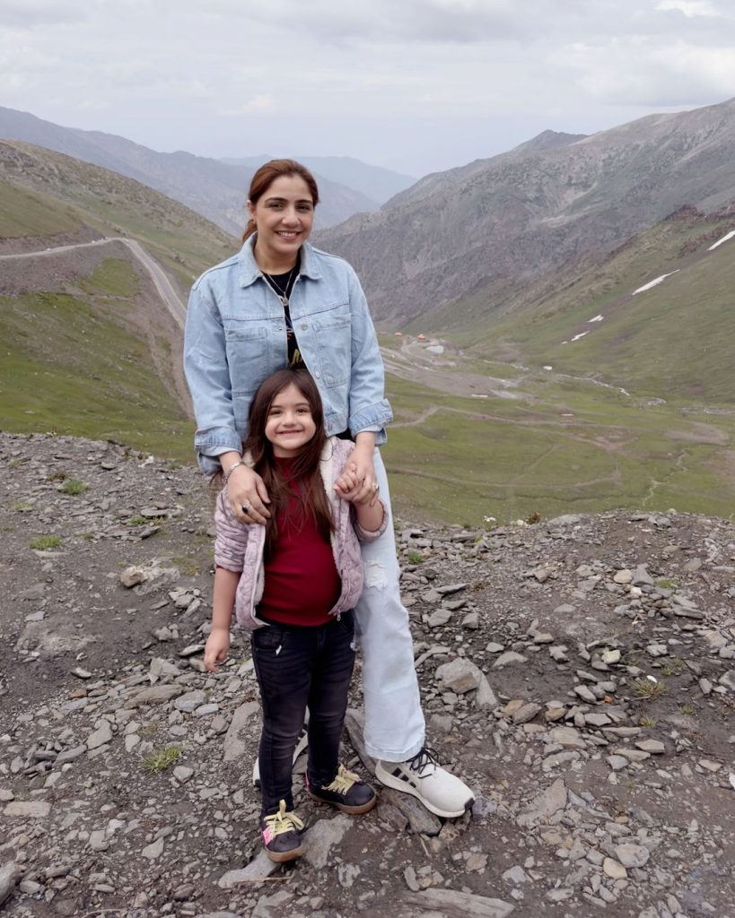 Junaid Niazi With Family In Beautiful Chilas And Balakot