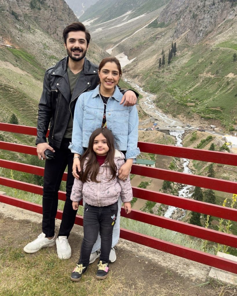 Junaid Niazi With Family In Beautiful Chilas And Balakot