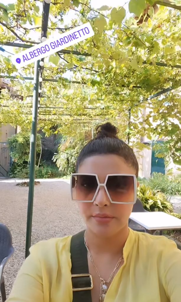 Nida Yasir & Yasir Nawaz Beautiful Pictures from Italy Vacation