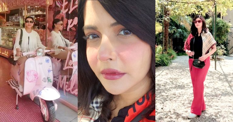 Nida Yasir Shares Cute Clicks From Trip To Italy