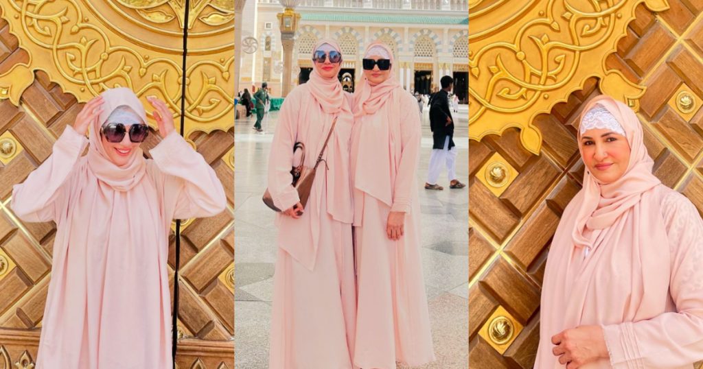 Saba Faisal & Sadia Faisal In Beautiful Madinah Munawarrah