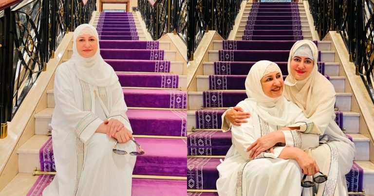 Saba Faisal & Sadia Faisal Beautiful Clicks From Madinah Munawarrah
