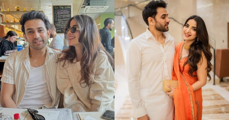 Saboor Aly And Ali Ansari At A Wedding In Dubai