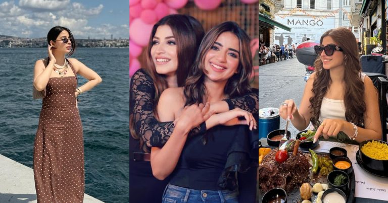 Saboor Aly & Kinza Hashmi Vacationing In Turkey