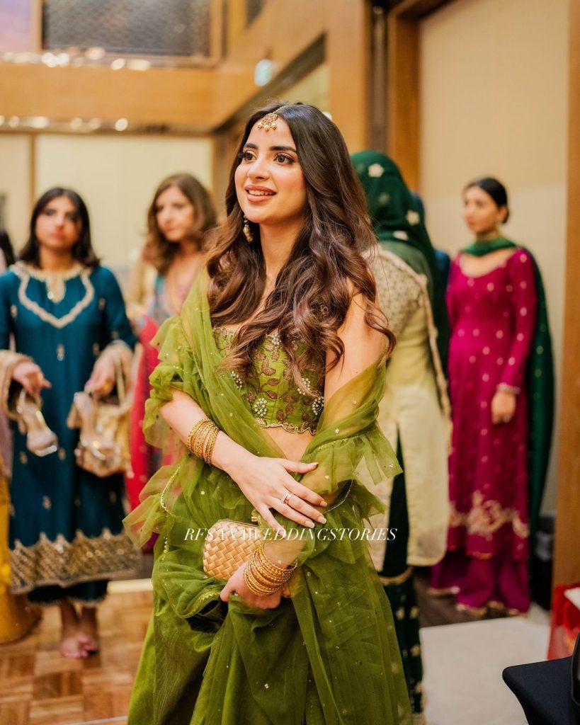 Saboor Aly And Ali Ansari Stun At A Dubai Wedding