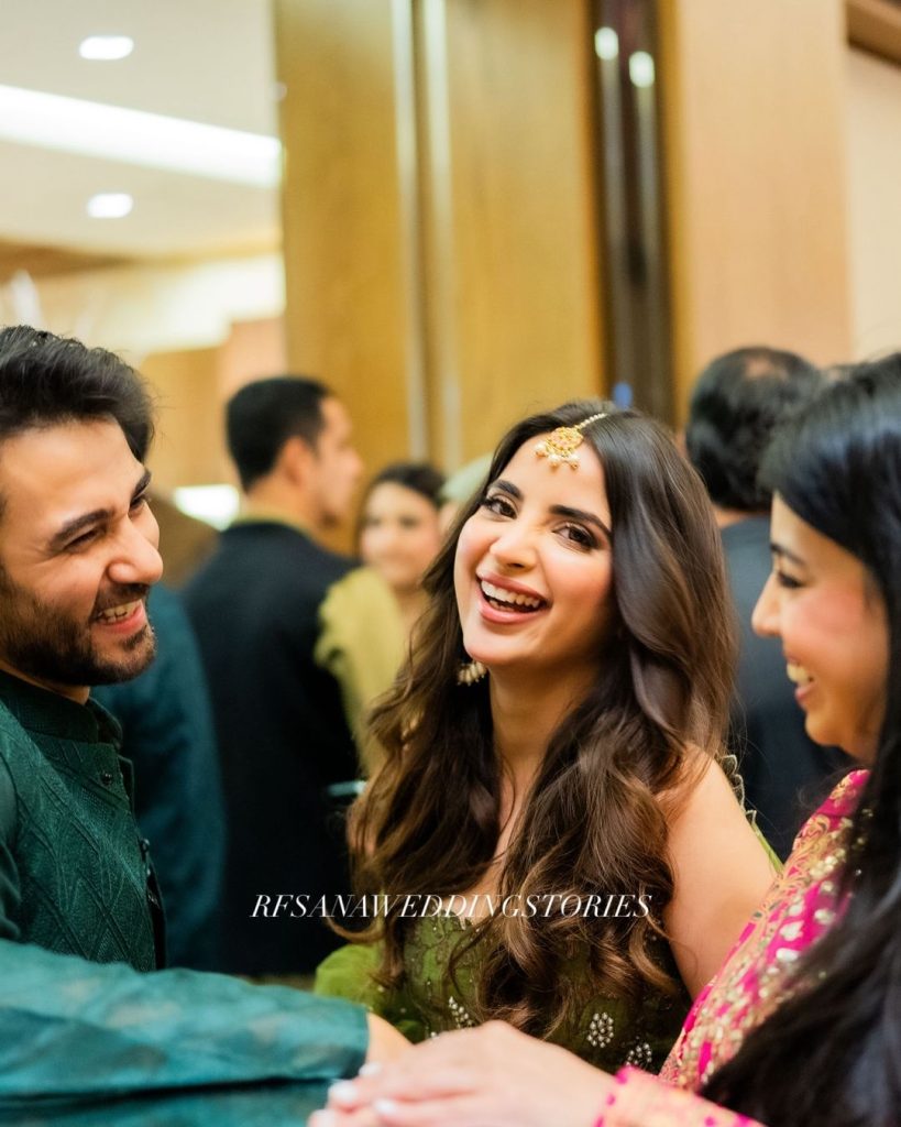 Saboor Aly And Ali Ansari Stun At A Dubai Wedding