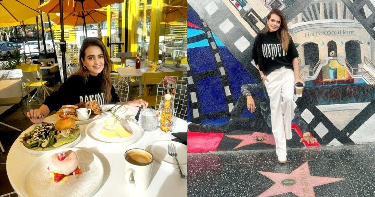 Sumbul Iqbal Takes A Trip To Hollywood Walk Of Fame In California