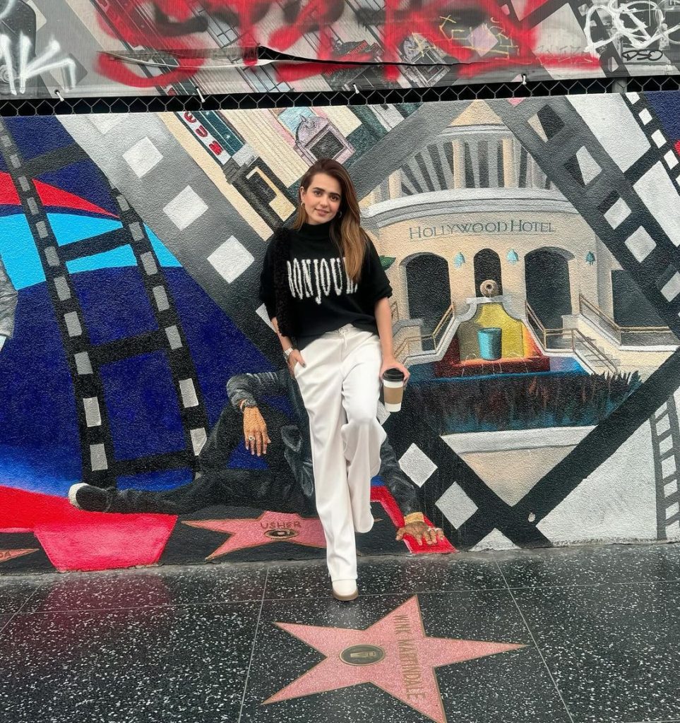Sumbul Iqbal Takes A Trip To Hollywood Walk Of Fame In California