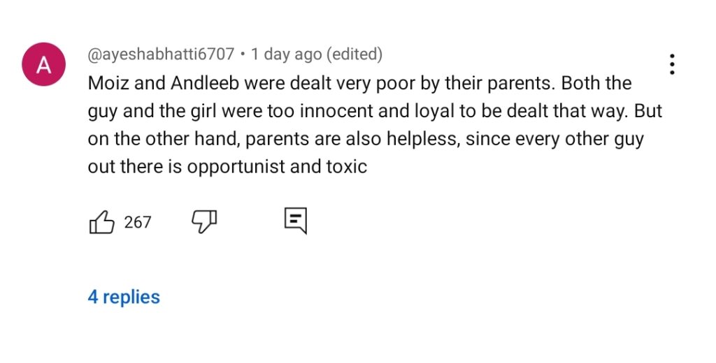 Andleeb’s Parents Decision has People Divided