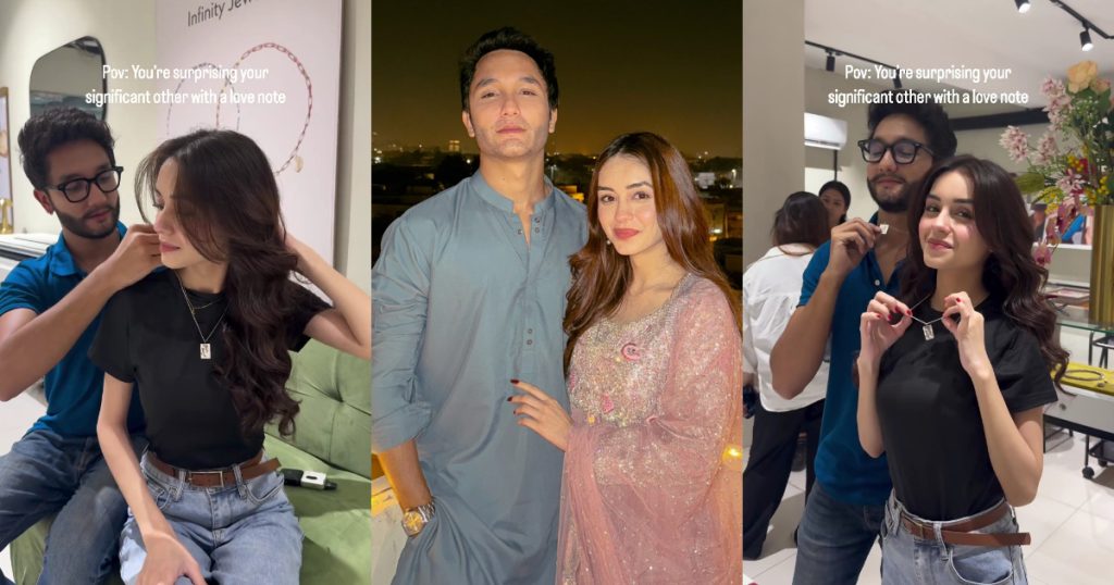 Zuhab Khan And Wania Nadeem's Romantic Gifts For Each Other