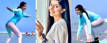 Mawra Hocane’s Surfing Video and Pictures Under Public Scrutiny