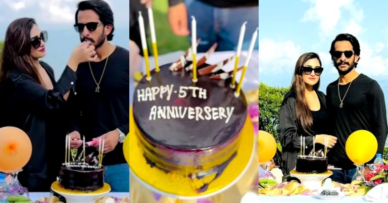 Hassan Ali and His Wife Celebrate 5th Wedding Anniversary