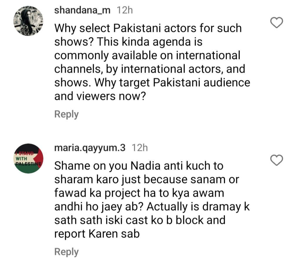 Nadia Khan Under Fire For Praising & Promoting Barzakh