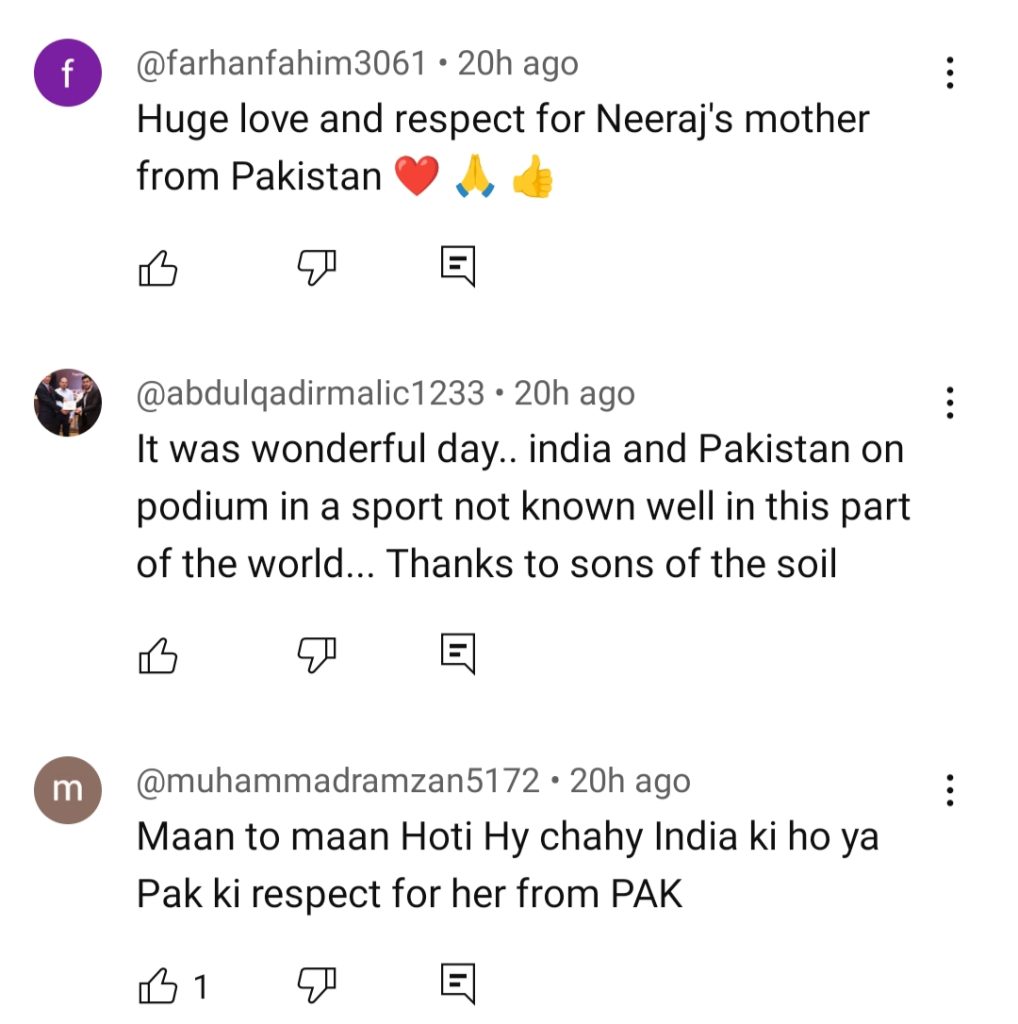 Arshad Nadeem & Neeraj Chopra's Mothers Win Hearts