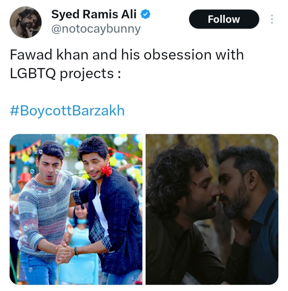 Public Wants To Cancel Fawad Khan Over Barzakh