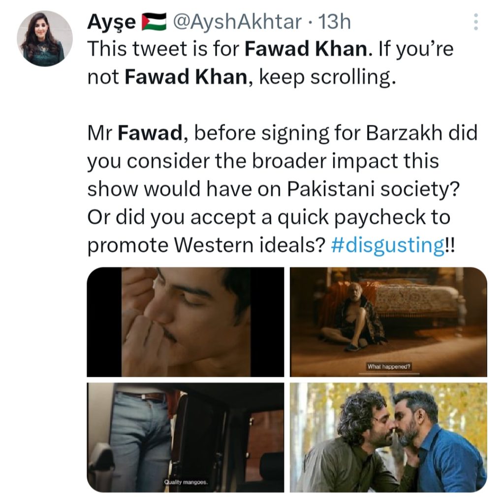 Public Wants To Cancel Fawad Khan Over Barzakh