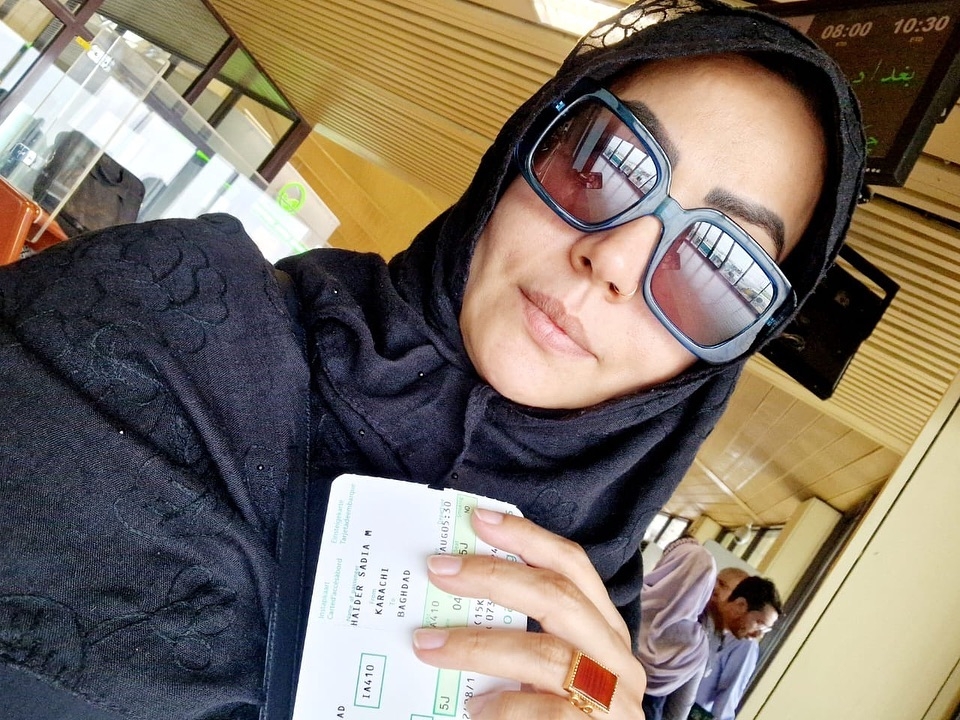 Sadia Imam Shares Pictures & Video from Recent Iraq Trip