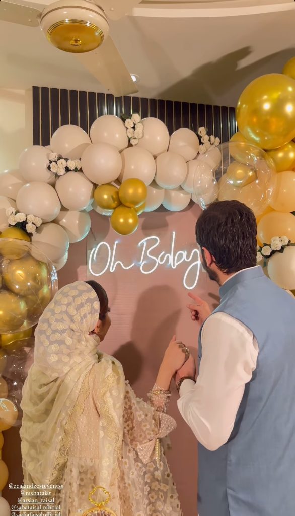 Glimpses From Arsalan Faisal & Nisha Talat's Baby Shower