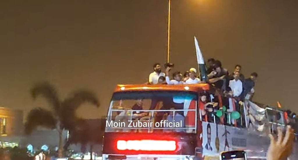 Arshad Nadeem Receives Warm Welcome At Lahore Airport