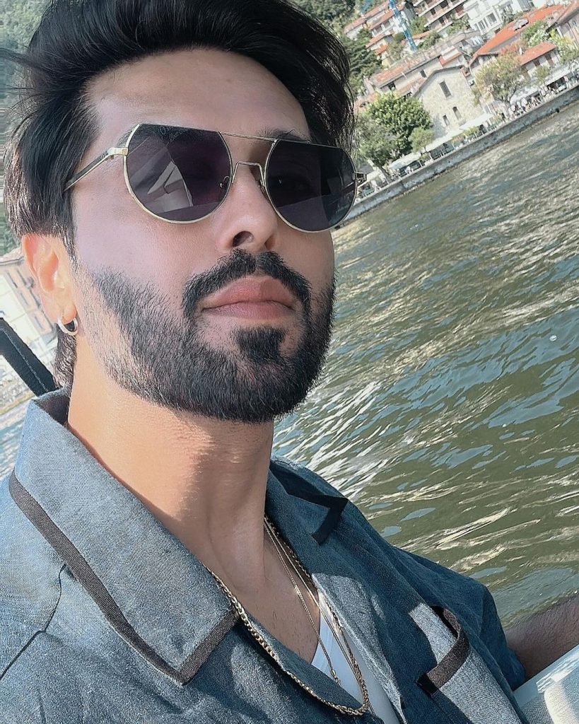 Fahad Mustafa Enjoying Family Vacation in Italy