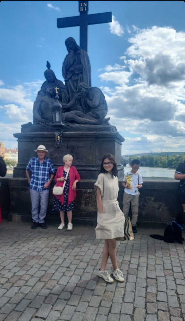 Pictures Of Fahad Mustafa & Family from New Destination Prague Czech Republic