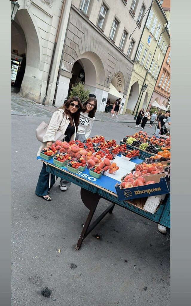 Pictures Of Fahad Mustafa & Family from New Destination Prague Czech Republic