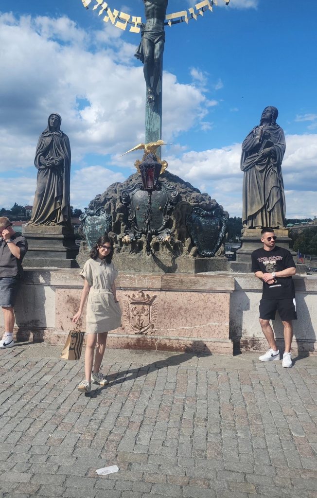 Pictures Of Fahad Mustafa & Family from New Destination Prague Czech Republic