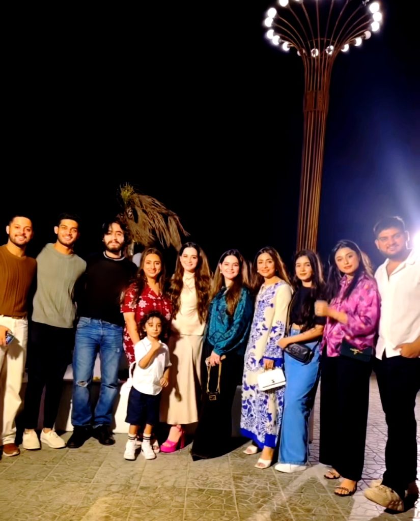 Aiman Khan & Muneeb Butt Daughter Miral's First Birthday Celebration