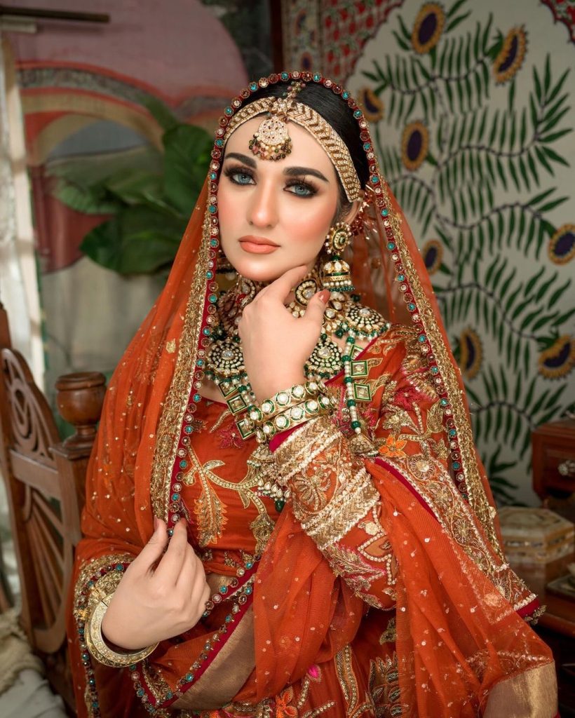 Sarah Khan Radiates Charm in Her Latest Bridal Photoshoot